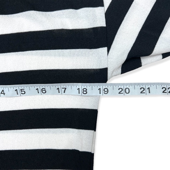 Marc Cain Striped Long Sleeve Mini Dress - Picture 13 of 16